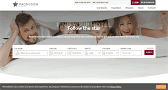 Desktop Screenshot of magnusonhotels.com